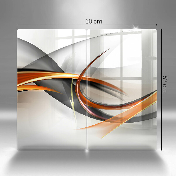 Sklo za varnú dosku Moderné tvary