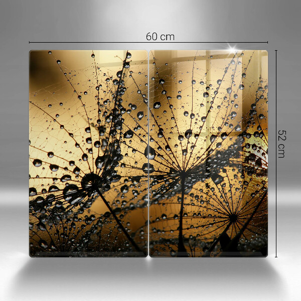 Sklo za varnú dosku Rosa a púpavy