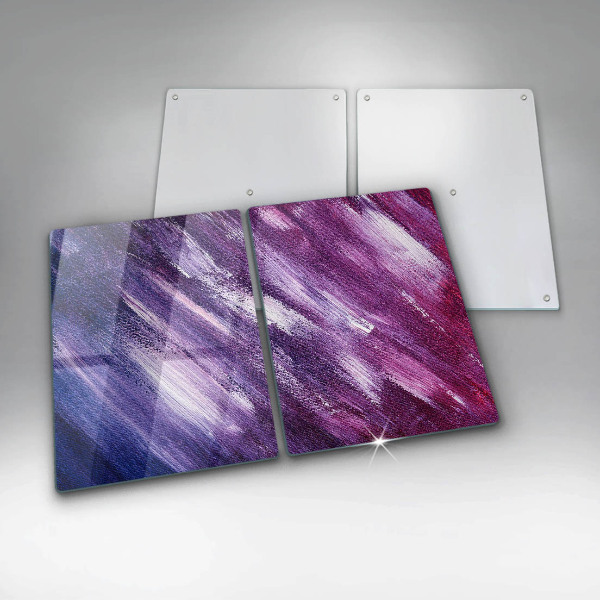 Sklo za varnú dosku Maľovanie abstrakcie