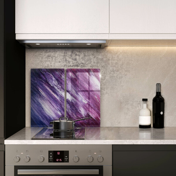 Sklo za varnú dosku Maľovanie abstrakcie