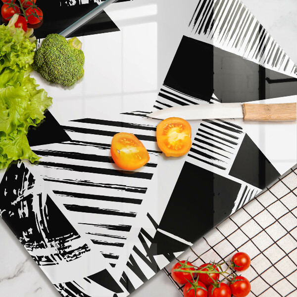 Sklo za varnú dosku Geometrické trojuholníky