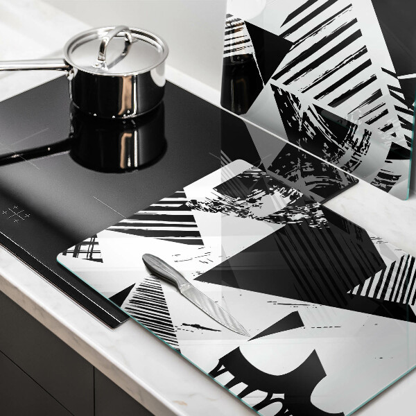 Sklo za varnú dosku Geometrické trojuholníky