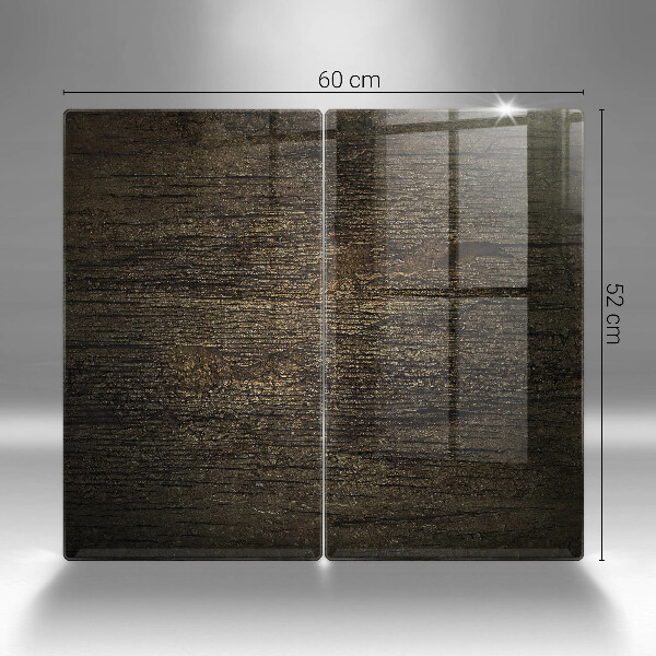 Sklo za varnú dosku Textúra drevenej kôry