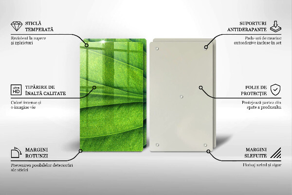 Sklo za varnú dosku Prírodný žilový list