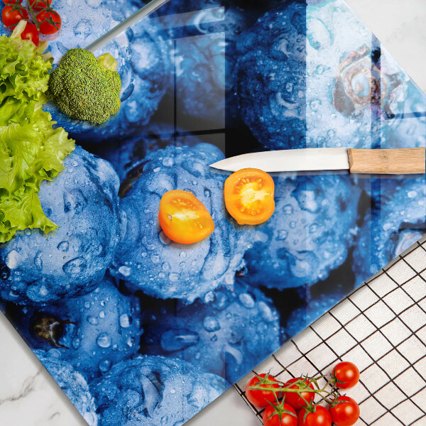 Tvrdené sklo za varnú dosku Šťavnaté čučoriedky