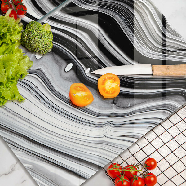 Sklo za varnú dosku Atramentová abstrakcia