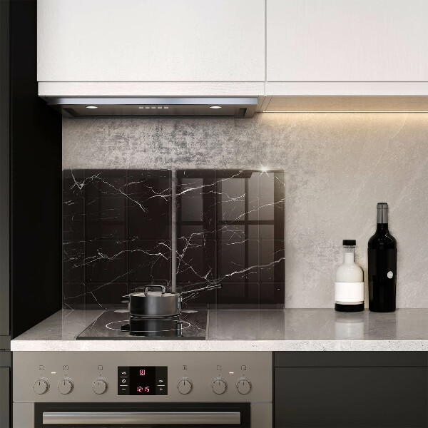 Sklo za varnú dosku Mramorové dlaždice