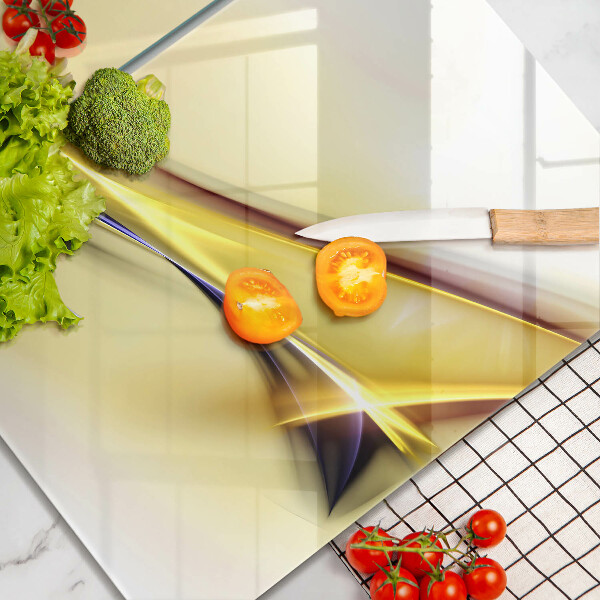 Sklo za varnú dosku Abstraktné línie svetla