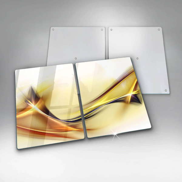 Sklo za varnú dosku Abstraktné línie svetla