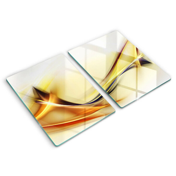 Sklo za varnú dosku Abstraktné línie svetla