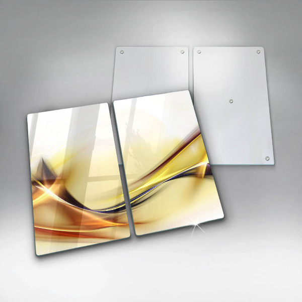 Sklo za varnú dosku Abstraktné línie svetla