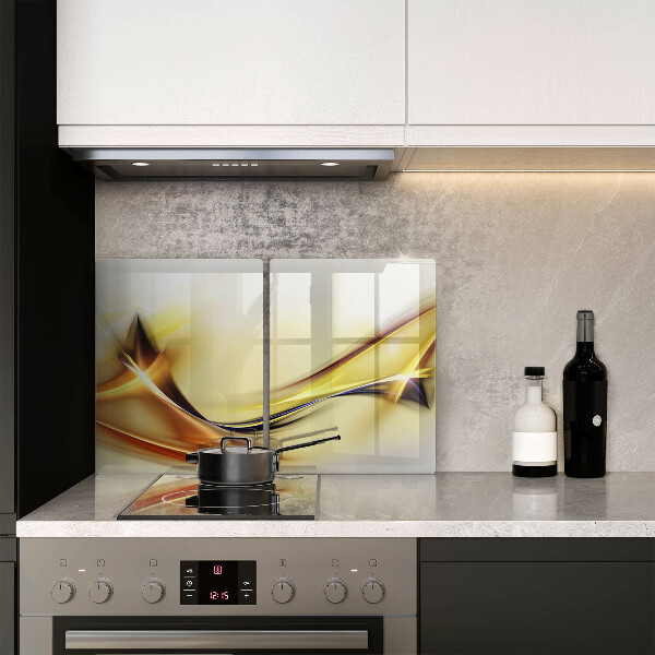 Sklo za varnú dosku Abstraktné línie svetla