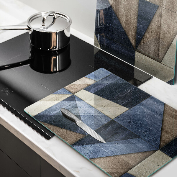 Sklo za varnú dosku Geometrická abstrakcia