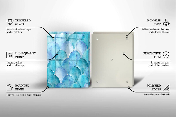 Sklo za varnú dosku Akvarelové váhy