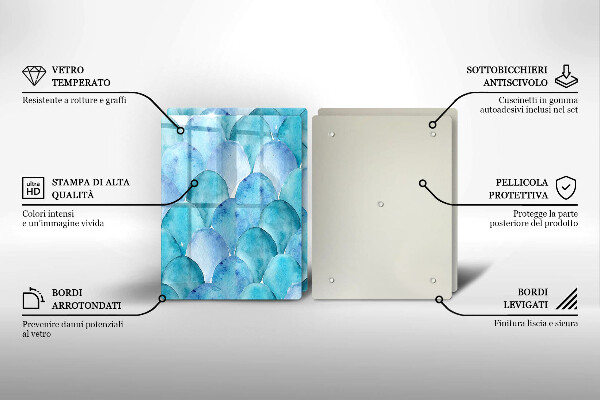 Sklo za varnú dosku Akvarelové váhy