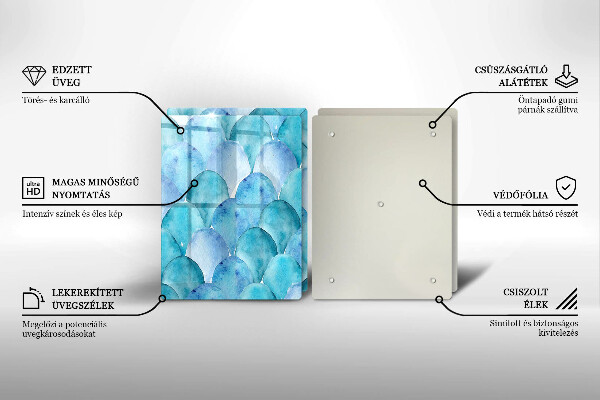 Sklo za varnú dosku Akvarelové váhy