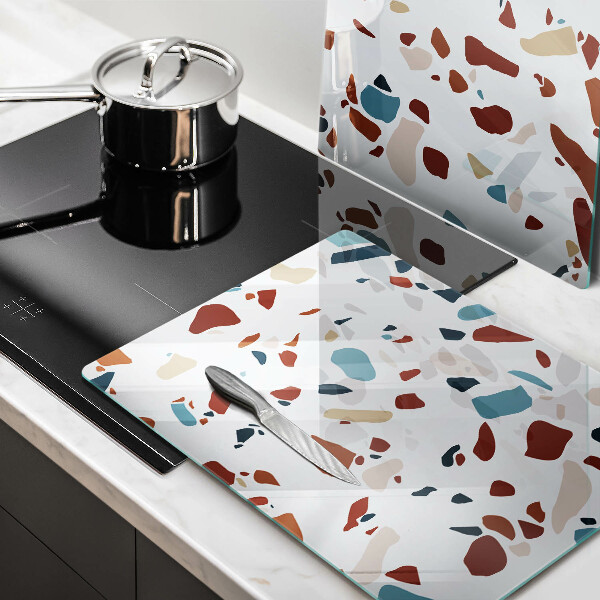 Sklo za varnú dosku Dekoratívny kameň