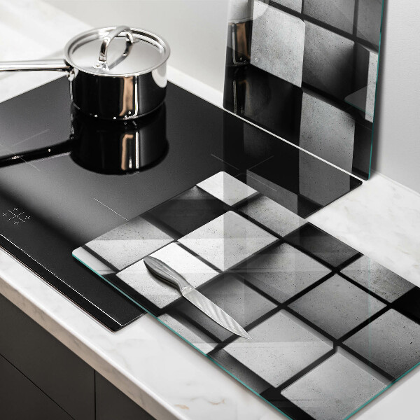 Sklo za varnú dosku 3D geometria pozadia