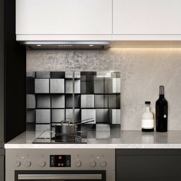 Sklo za varnú dosku 3D geometria pozadia