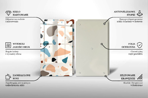 Sklo za varnú dosku Dekoratívna kamenina