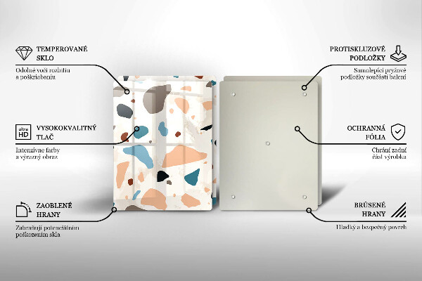 Sklo za varnú dosku Dekoratívna kamenina