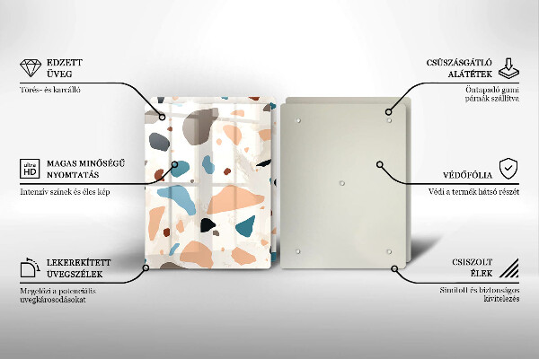 Sklo za varnú dosku Dekoratívna kamenina