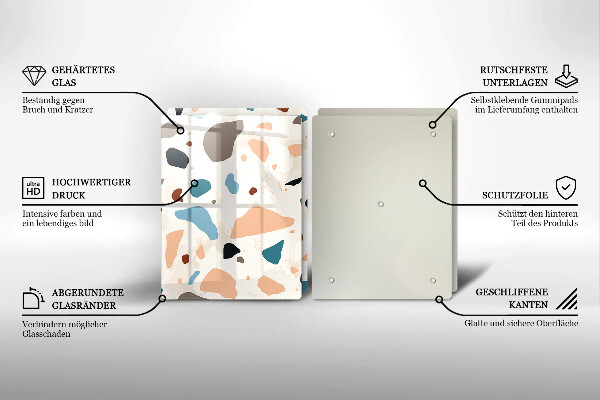 Sklo za varnú dosku Dekoratívna kamenina