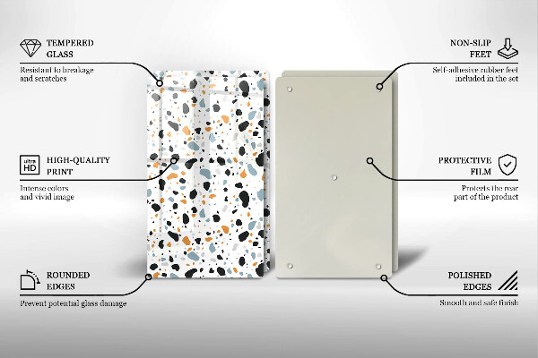 Sklo za varnú dosku Dekoratívna kamenina