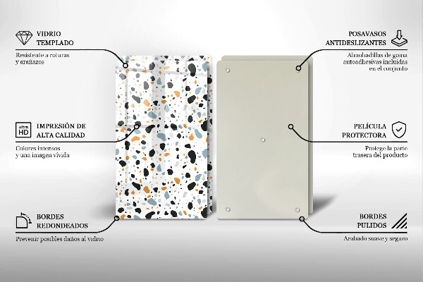 Sklo za varnú dosku Dekoratívna kamenina