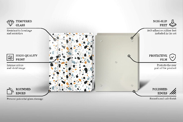 Sklo za varnú dosku Dekoratívna kamenina