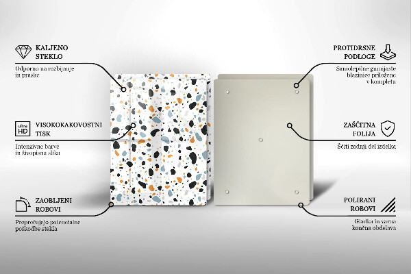 Sklo za varnú dosku Dekoratívna kamenina