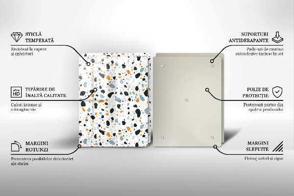 Sklo za varnú dosku Dekoratívna kamenina