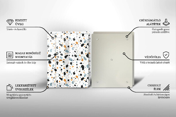 Sklo za varnú dosku Dekoratívna kamenina