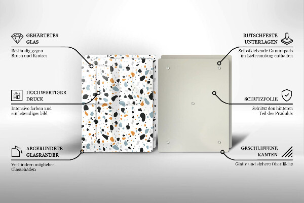 Sklo za varnú dosku Dekoratívna kamenina