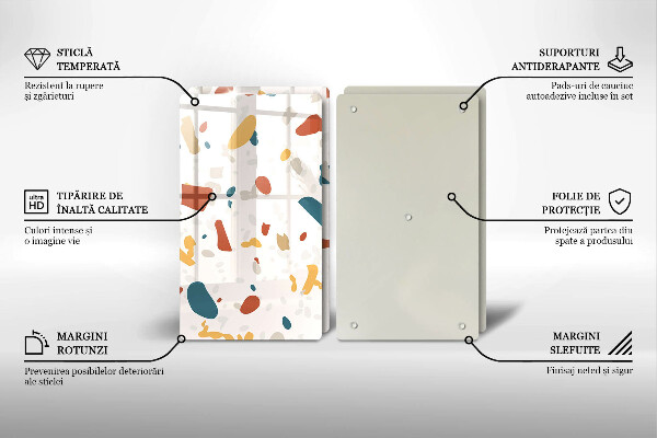 Sklo za varnú dosku Dekoratívna kamenina