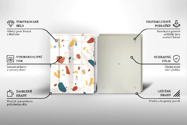 Sklo za varnú dosku Dekoratívna kamenina