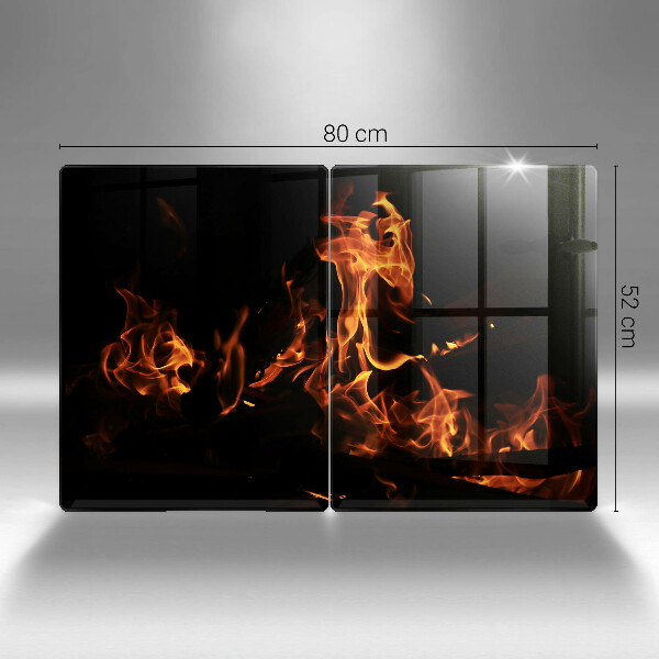 Sklo za varnú dosku Zapáľ živý plameň