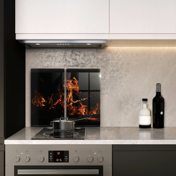 Sklo za varnú dosku Zapáľ živý plameň