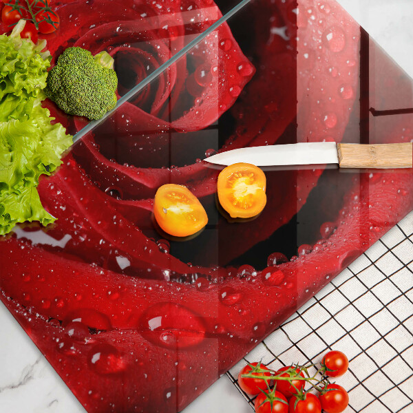 Sklo za varnú dosku Okvetné lístky ruží