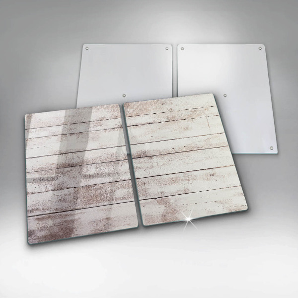 Sklo za varnú dosku Staré drevené dosky