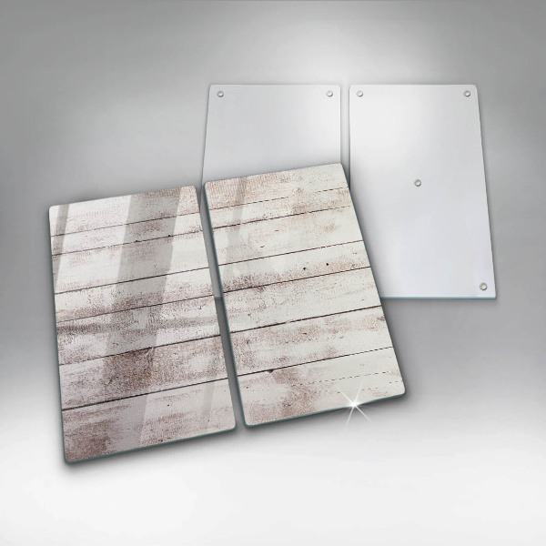 Sklo za varnú dosku Staré drevené dosky