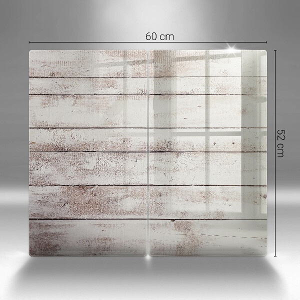 Sklo za varnú dosku Staré drevené dosky