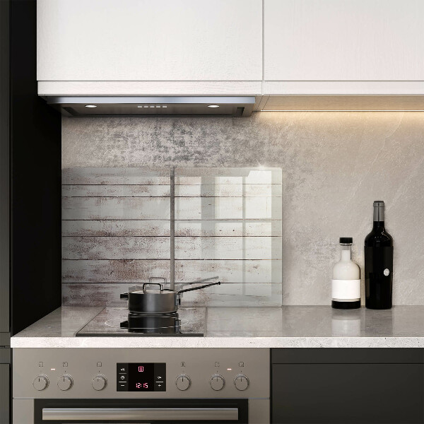 Sklo za varnú dosku Staré drevené dosky