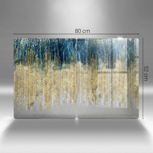 Sklo za varnú dosku Dizajnérska abstrakcia