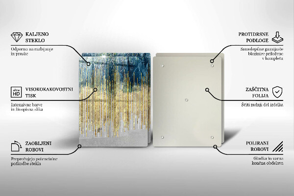 Sklo za varnú dosku Dizajnérska abstrakcia