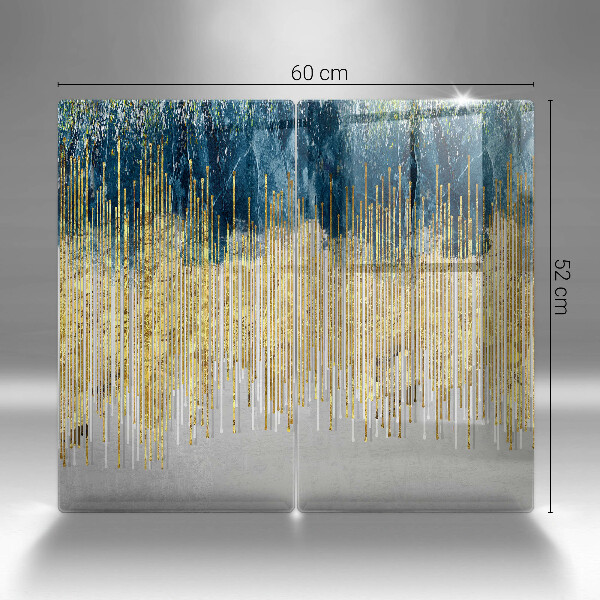 Sklo za varnú dosku Dizajnérska abstrakcia