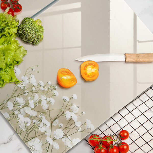 Sklo za varnú dosku Sadrové boho kvety