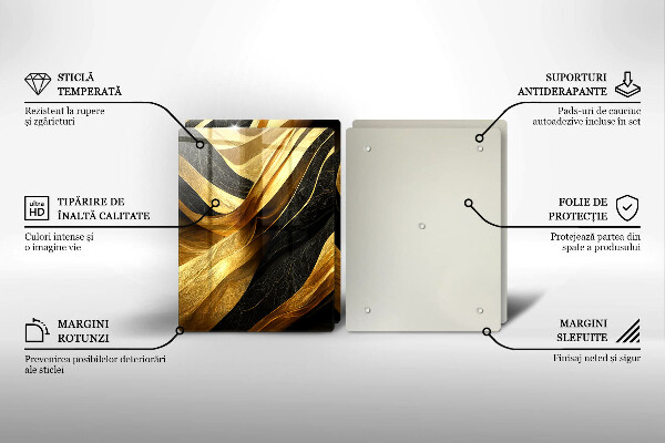 Sklo za varnú dosku Elegantná abstrakcia