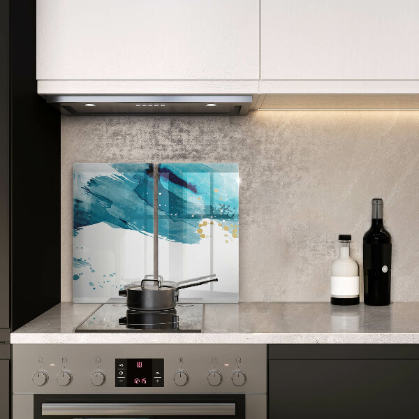 Sklo za varnú dosku Modré škvrny