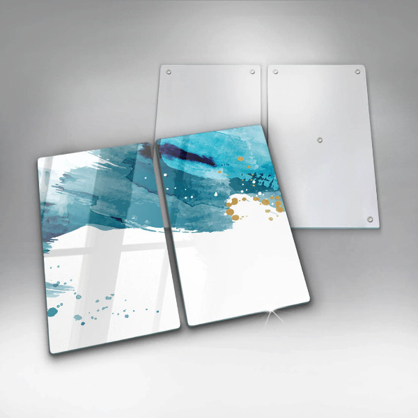 Sklo za varnú dosku Modré škvrny